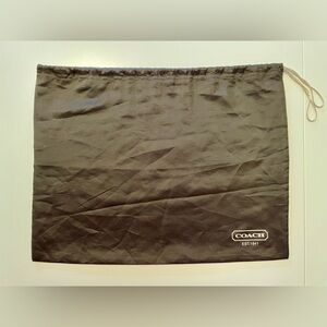 Coach Satin Brown Dust/Storage Bag